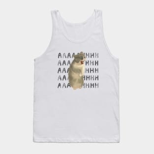 Screaming cat meme Tank Top